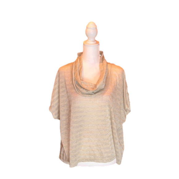 JENNIFER LOPEZ Sexy Cowl Neck Tee Size XS - Picture 2 of 8